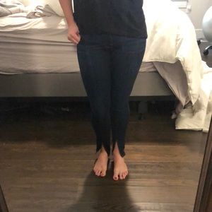 Frame Le High Skinny Dark Denim Stretch Jeans!